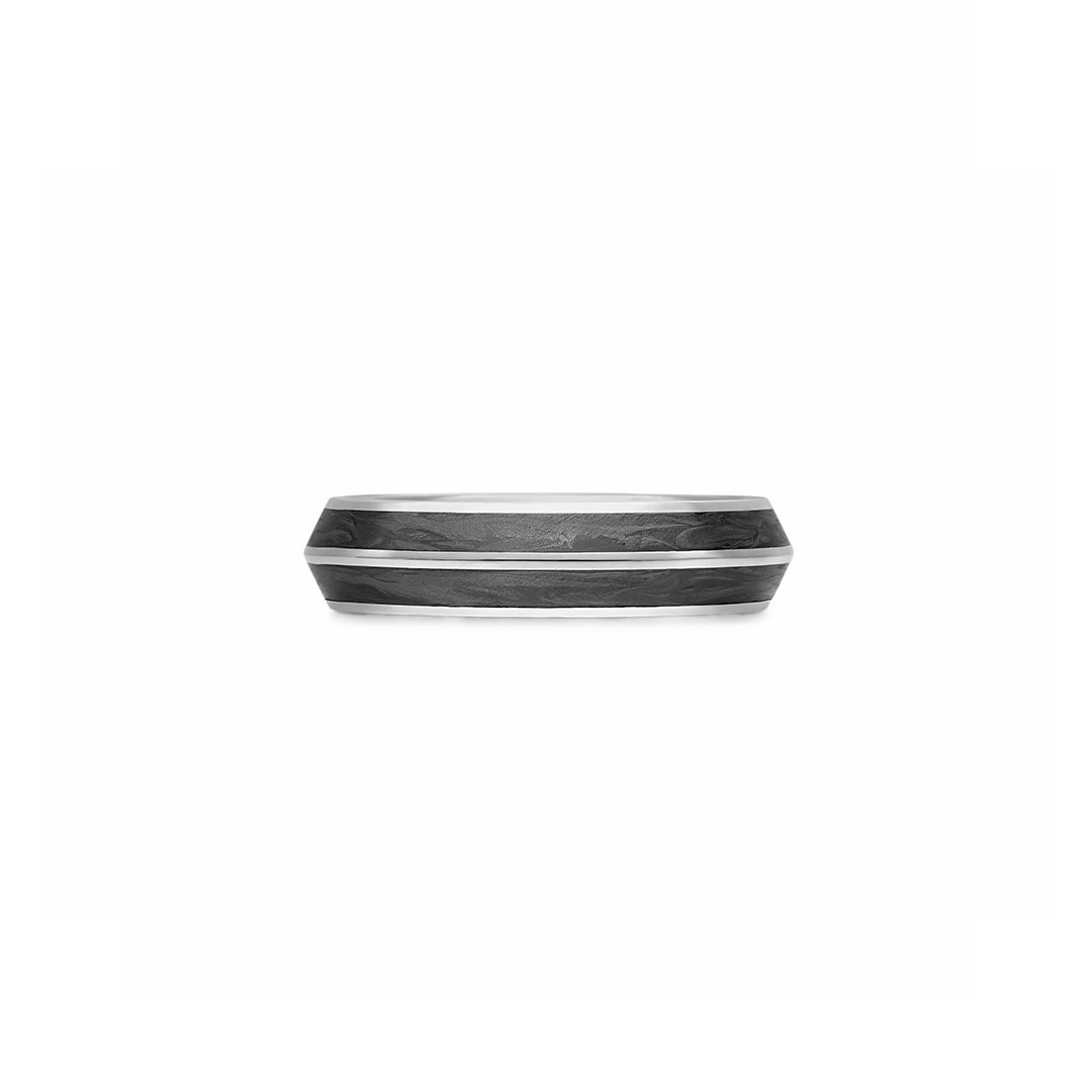 6mm Double Edge Band Ring