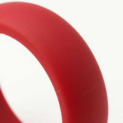 Red Wax Band Ring