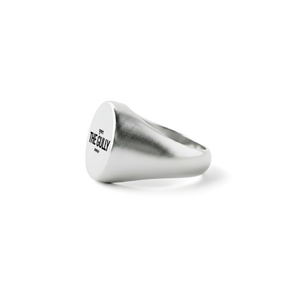 Bombay Round Rustic Signet Ring