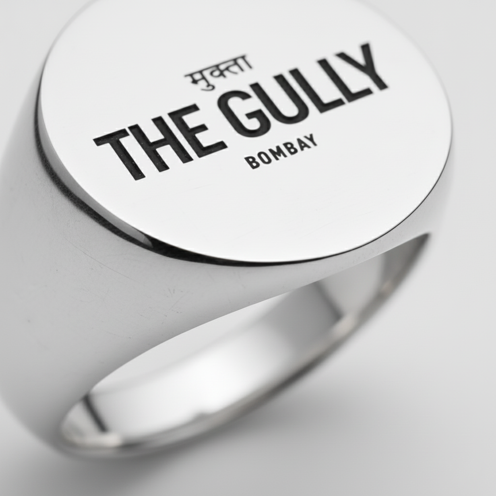 Bombay Round Signet Ring