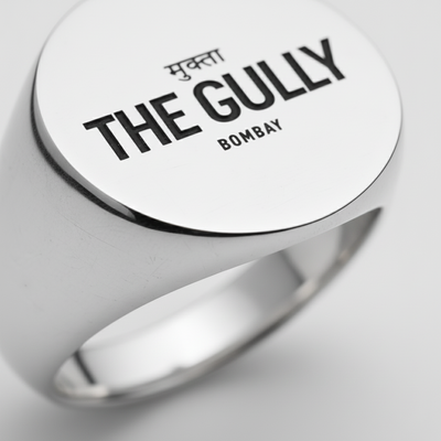 Bombay Round Signet Ring